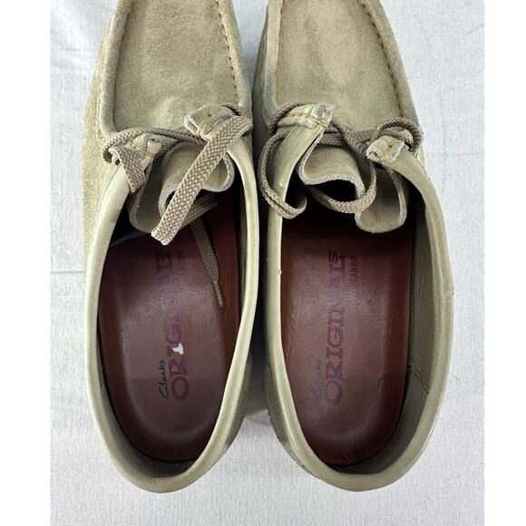 Clarks Wallabee Women's sz 10 Maple Suede Classic Preppy Moccasin - Picture 7 of 10